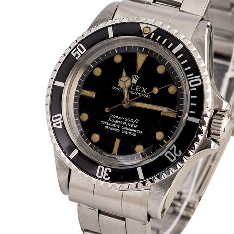 1968 rolex submariner value|vintage rolex submariner 5512.